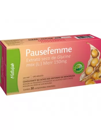 PAUSEFEMME 150MG 30CP NATULAB