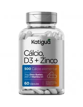 CALCIO + D3 + ZINCO 60CAPS
