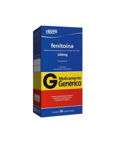 FENITOINA 100MG C/30 CP GEN PORT 344/98