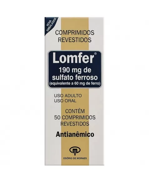 LOMFER 60MG 50CP