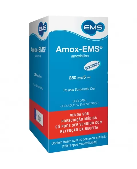 AMOX-EMS 250MG/5ML SUSP 150ML EMS