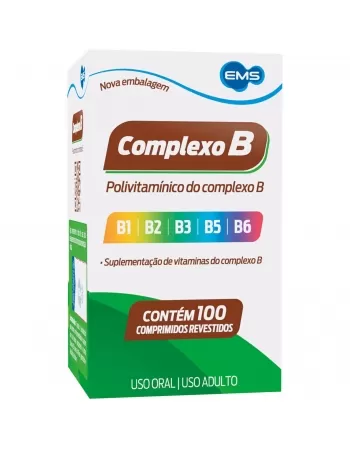 COMPLEXO B C/100 COMP EMS