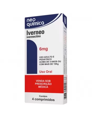 IVERNEO 6MG 4CPR NEO QUIMICA