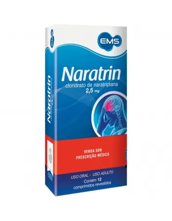 NARATRIN 2,5MG 12CPR REV EMS
