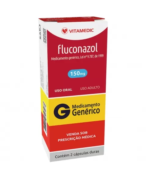 FLUCONAZOL 150MG 2CP GEN VITAMEDIC