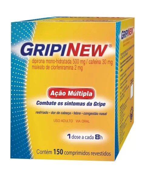 GRIPINEW 150CP 25BL 6CP MEDQUIMICA