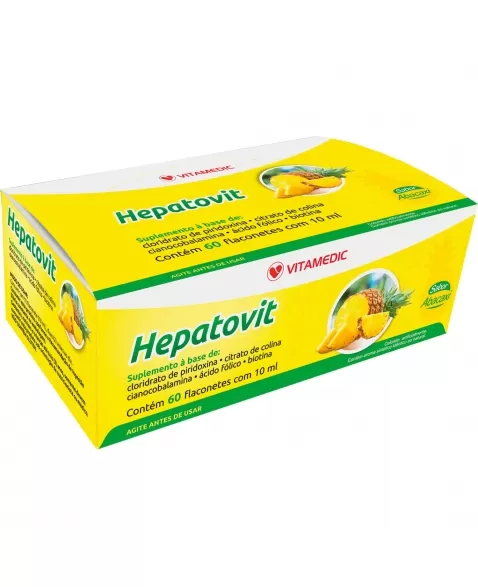 HEPATOVIT ABACAXI FLAC 60X10ML VITAMEDIC