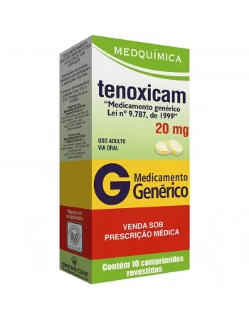TENOXICAM 20MG 10CP GEN