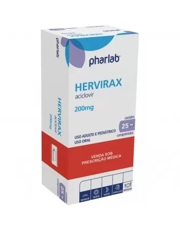 HERVIRAX 200MG 25CP PHARLAB
